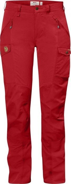 Fjällräven Nikka Curved Hose lang rot (Damen)