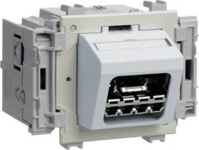 Hager Geräteeinbaudose Daten für ACO+ Module frontrastender Einbau reinweiß