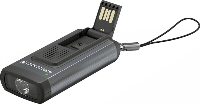 Ledlenser K6R Safety Taschenlampe grau