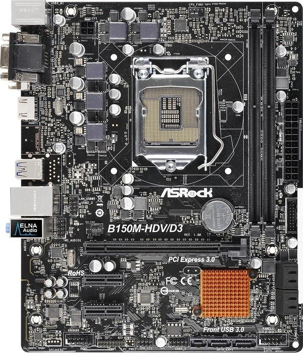 ASRock B150M-HDV/D3 (Intel 1151)