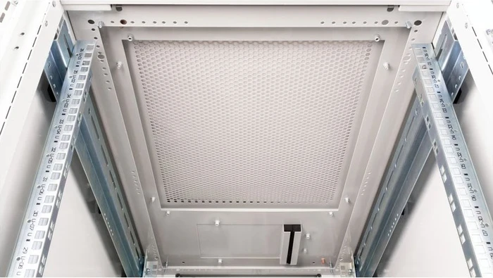 Roline / Secomp Pro Serie 19" Serverschrank 36HE, montiert, Glastür, IP20, RAL 7035, 1000mm tief