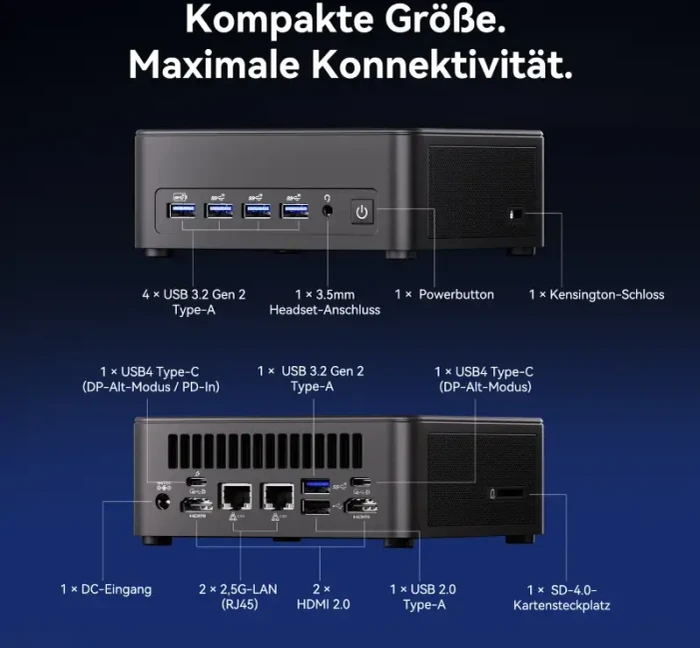 Geekom IT13, Core i9-13900HK, 16GB RAM, 1TB SSD