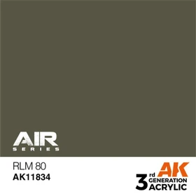 AK-Interactive 3rd Gen Acrylic Colors Air Series RLM 80, 17ml