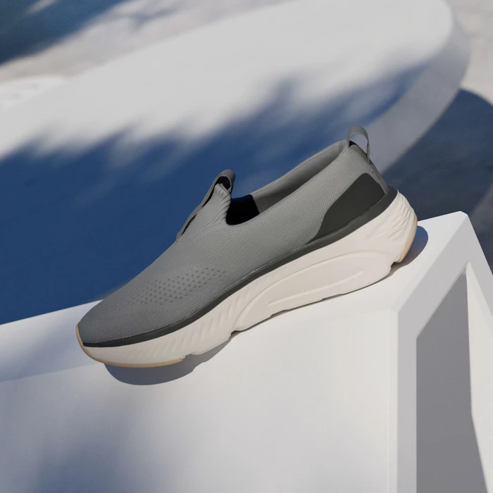 adidas Cloudfoam Go Lounger grey three/core black/off white (Herren)