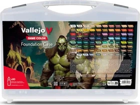 Vallejo Game Color Foundation Case Farbset, 80-tlg.
