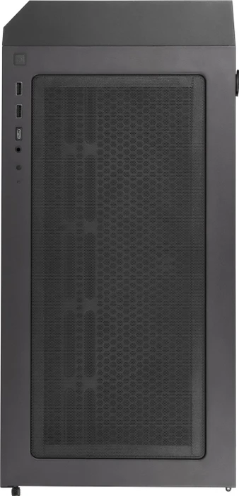 SilverStone Seta H1, schwarz, Glasfenster