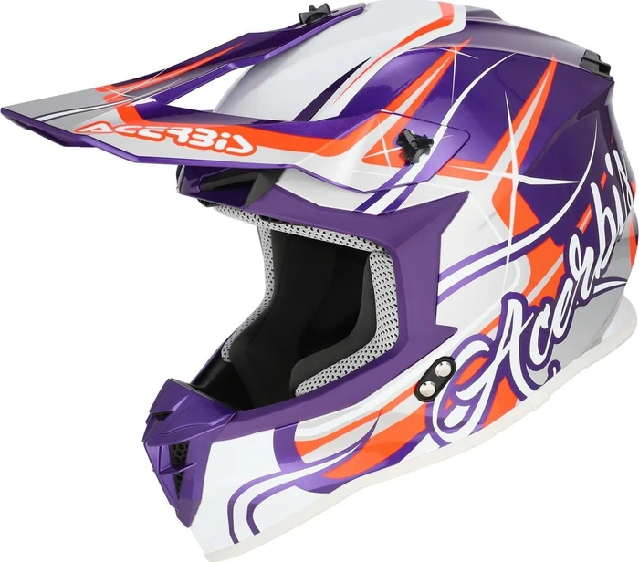 Acerbis Linear weiß/violett/orange