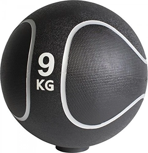 Gorilla Sports Medizinball schwarz