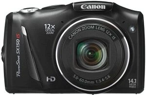 Canon PowerShot SX150 IS schwarz