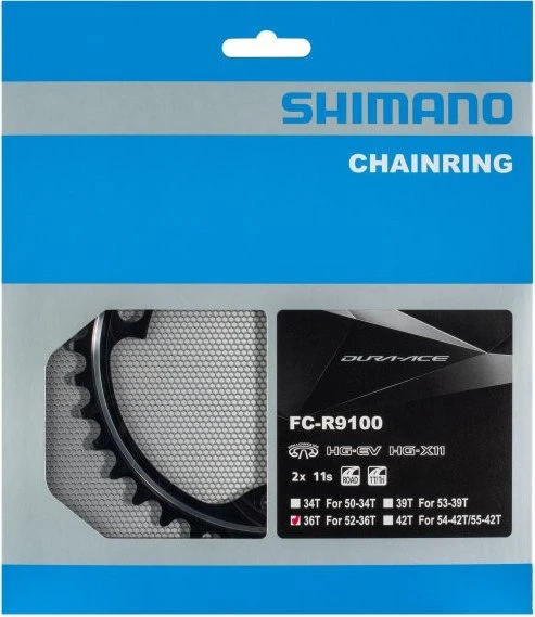Shimano Dura-Ace FC-R9100 36 Zähne Kettenblatt