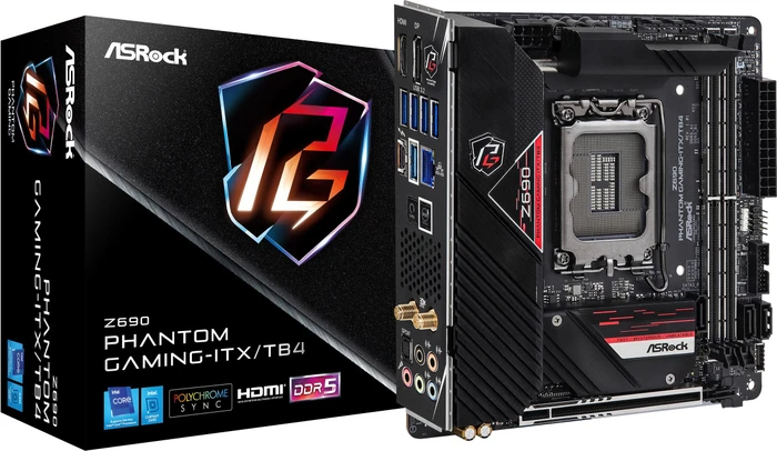 ASRock Z690 Phantom Gaming-ITX/TB4 (Intel 1700)