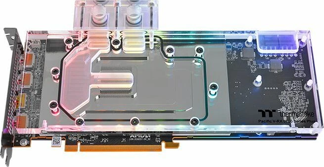 Thermaltake Pacific V-RX 5700 Series Plus GPU Block mit Backplate