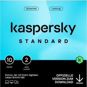 Kaspersky Lab Standard, 10 User, 2 Jahre, ESD (multilingual) (Multi-Device)