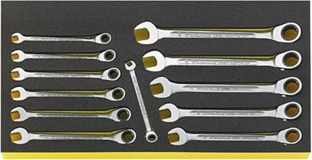 Stahlwille OPEN-RATCH TCS WT 17/12 Schraubenschlüsselsatz, 12-tlg.