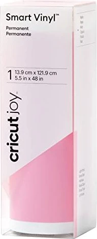 Cricut Joy Vinylfolie ablösbar rosa, 13.9x122cm