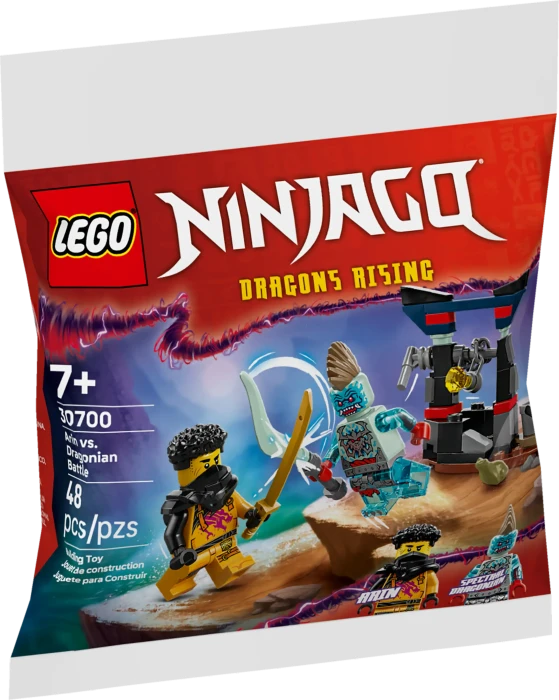 LEGO Ninjago - Arins Duell mit dem Drachenmenschen