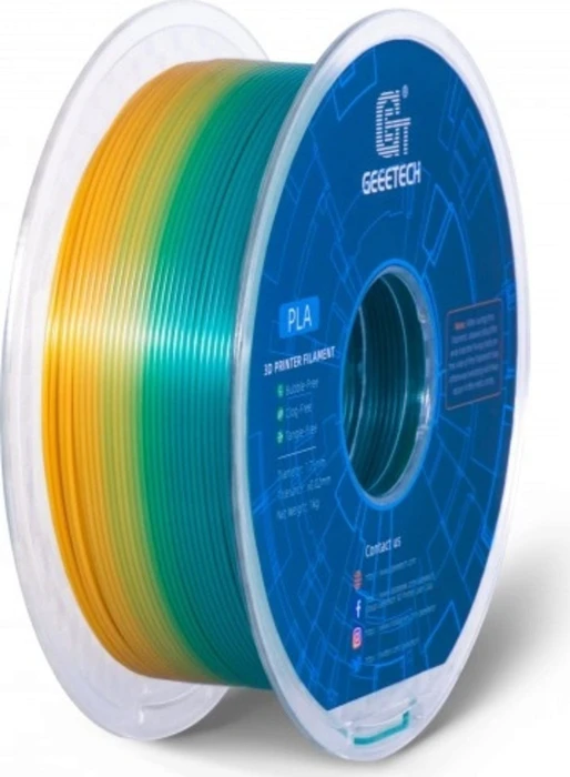 Geeetech PLA, Gradient Colour, Spule, 1.75mm, 1.00kg