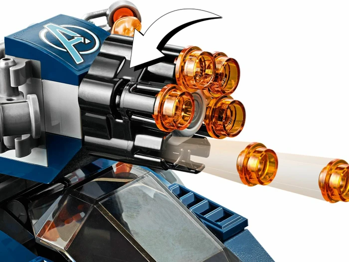 LEGO Marvel Super Heroes Spielset - Avengers Speeder-Bike Attacke