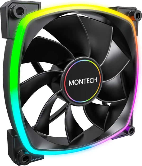 Montech RX140 PWM ARGB schwarz, 140mm