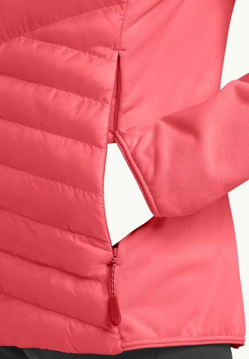 Jack Wolfskin Routeburn Pro Hybrid Jacke sunset coral (Damen)