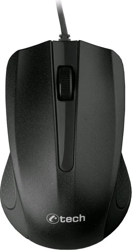 C-Tech WM-01 Wired Office Mouse schwarz, USB