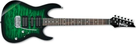 Ibanez GRX70QA TEB Transparent Emerald Burst