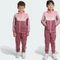 adidas Tiberio 3-Streifen Colorblock Shiny Kids Trainingsanzug (Junior) Vorschaubild