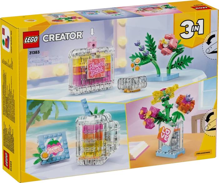 LEGO Creator 3in1 - Parfümflasche mit Blumendeko