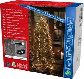 Konstsmide Micro Lichterkette Baummantel 240cm LED 660x bernstein