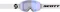 Scott Shield mineral white-black/illuminator blue chrome Vorschaubild