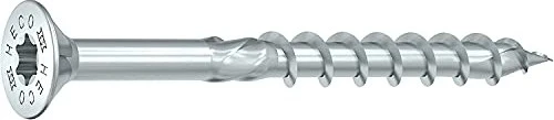 HECO TOPIX-plus verzinkt blau A3K Torx T40 Holzschraube, 8x140mm, 100 Stück
