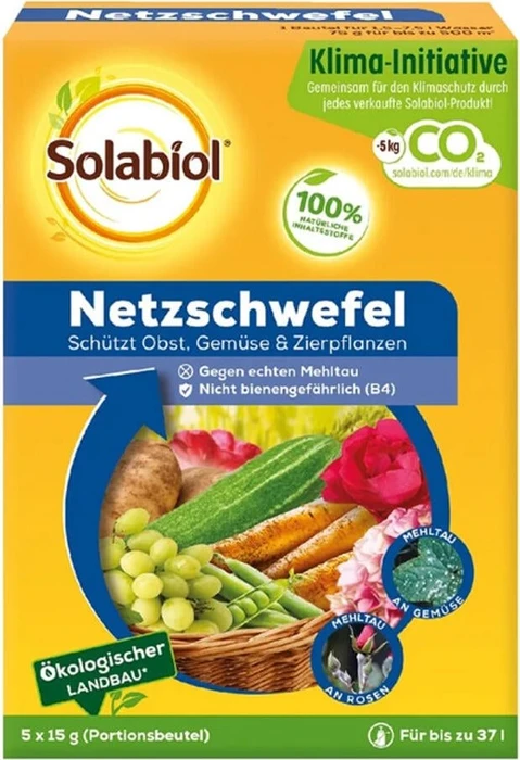 SBM Solabiol Netzschwefel, 75g (5x 15g)