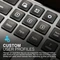 JLab Epic Wireless Keyboard, schwarz, LEDs weiß, USB/Bluetooth, UK Vorschaubild