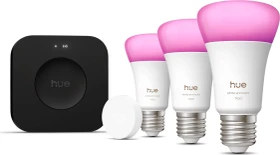 Philips Hue White and Color Ambiance 1100 E27 8.1W Starter-Kit