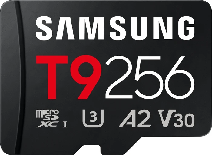 Samsung T9 R200/W130 256GB mit Cardreader, UHS-I U3, A2, Class 10