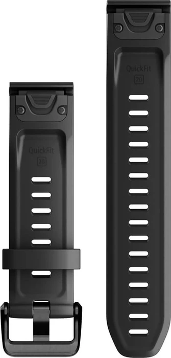 Garmin Ersatzarmband QuickFit 20 Silikon schwarz