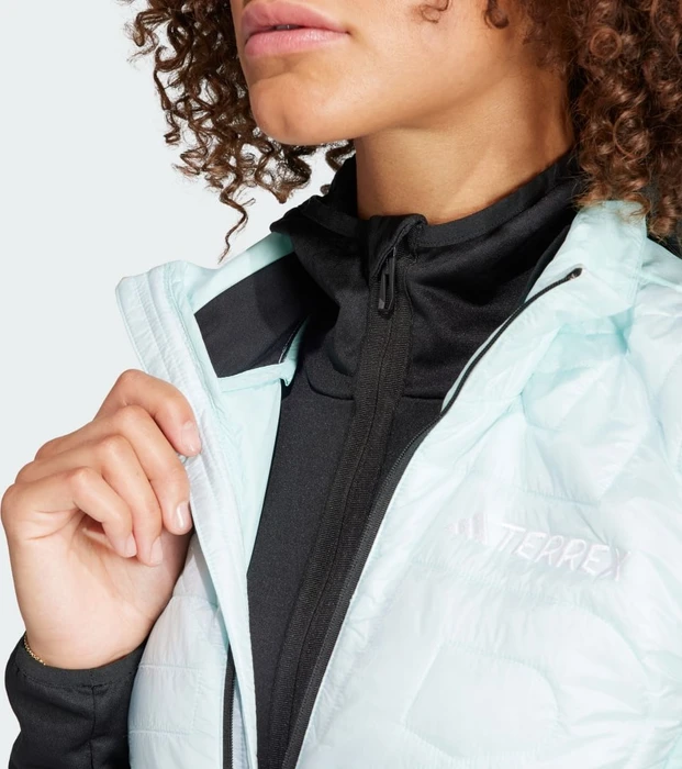 adidas Terrex Xperior Varilite Hybrid PrimaLoft Funktionsweste semi flash aqua (Damen)