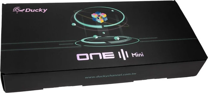 Ducky One 3 DayBreak Mini PBT blau, LEDs RGB, MX RGB RED, USB, DE