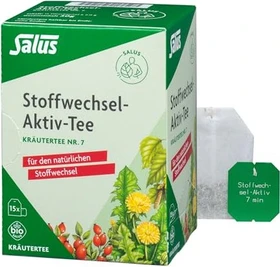 Salus Stoffwechsel-Aktiv Tee Kräutertee Nr. 7 Beutel,    15 Stück