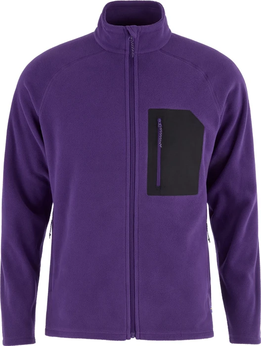 Fjällräven Kaipak Fleece Funktionsjacke dark violet/black (Herren)