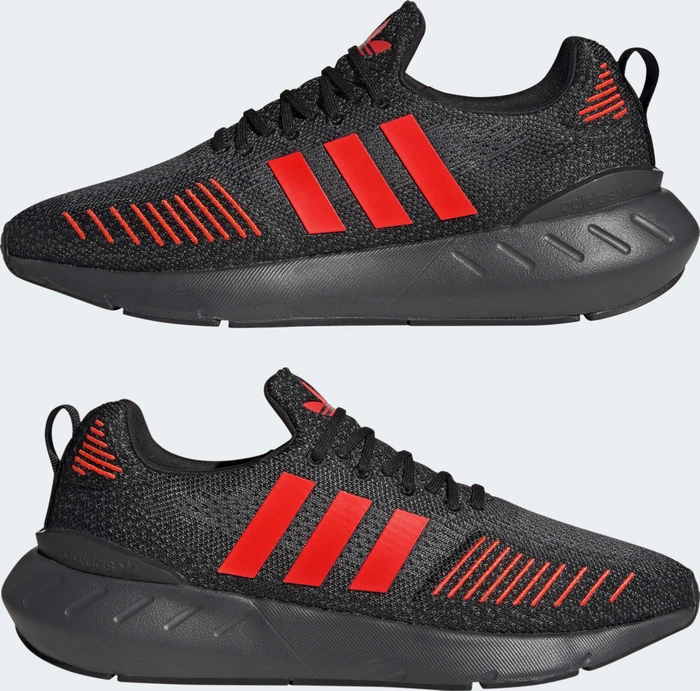 adidas Swift Run 22 core black/solar red/grey five