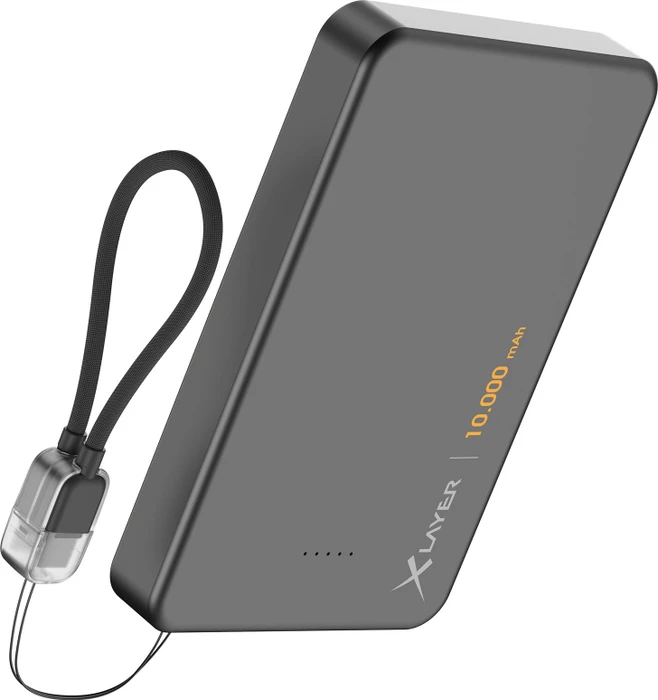 XLayer MagFix Pro Powerbank Ultra Slim 10000mAh schwarz