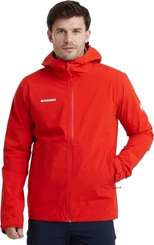 Mammut Linard Light HS Hooded Funktionsjacke mammut red (Herren)