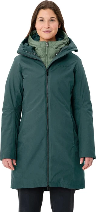 Vaude Annecy 3in1 III Funktionsmantel deep pond (Damen)