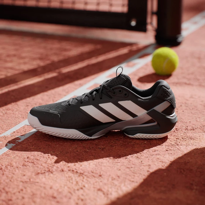 adidas Adizero Ubersonic 5 Clay core black/zero metalic/grey two (Herren)