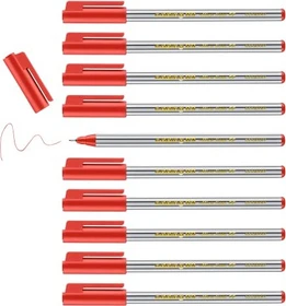 edding 89 Office Fineliner EF rot, 10er-Pack