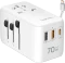 LogiLink USB-A/C Reiseladegerät GaN 70W weiß Vorschaubild