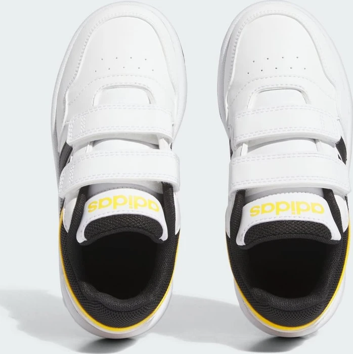 adidas Hoops cloud white/core black/bold gold (Junior)