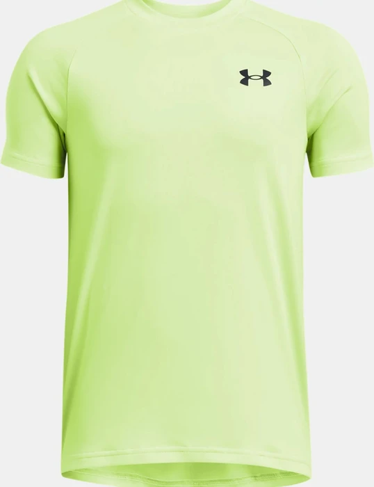 Under Armour Tech 2.0 Funktionsshirt kurzarm morph green/black (Junior)