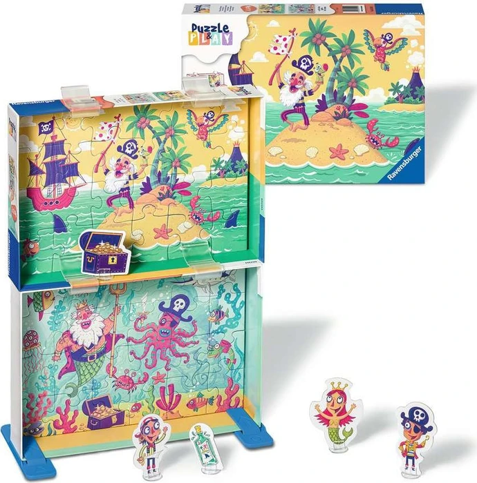 Ravensburger Puzzle & Play Piraten auf Schatzjagd